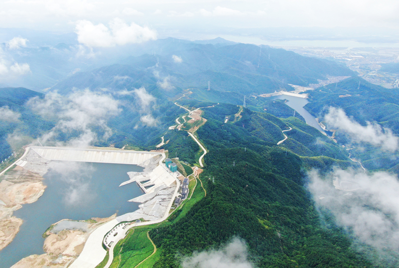 寧海抽水蓄能電站。常國(guó)慶攝