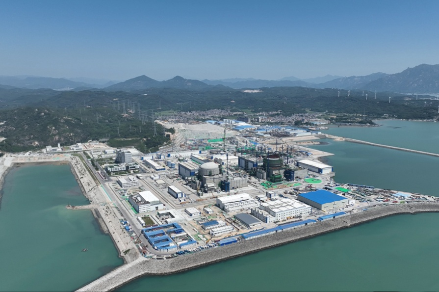 “華龍一號”批量化建設始發地漳州核電項目。中核國電漳州能源供圖