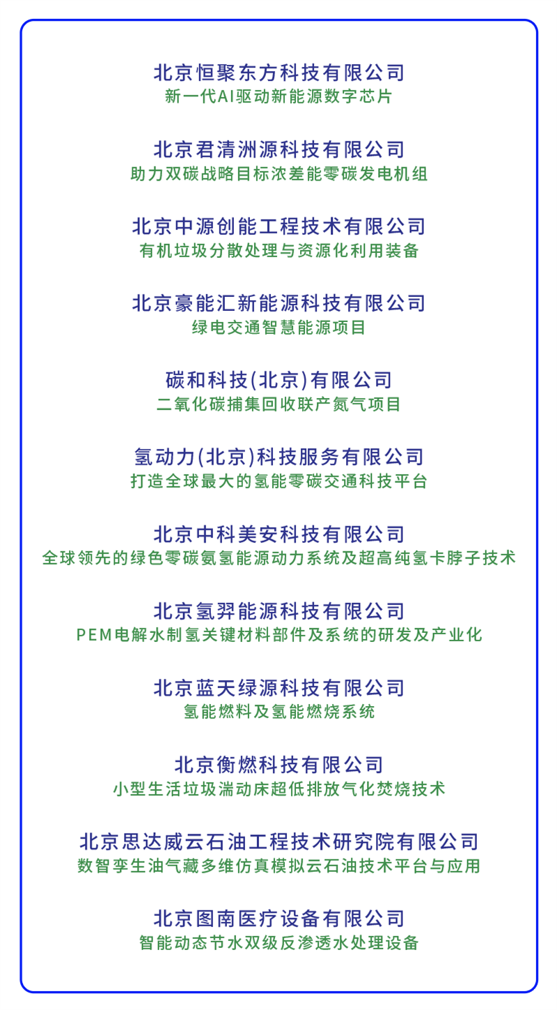 才聚“未來”精彩不斷，第十三屆中國創(chuàng)新創(chuàng)業(yè)大賽（北京賽區(qū)）新能源行業(yè)賽落幕