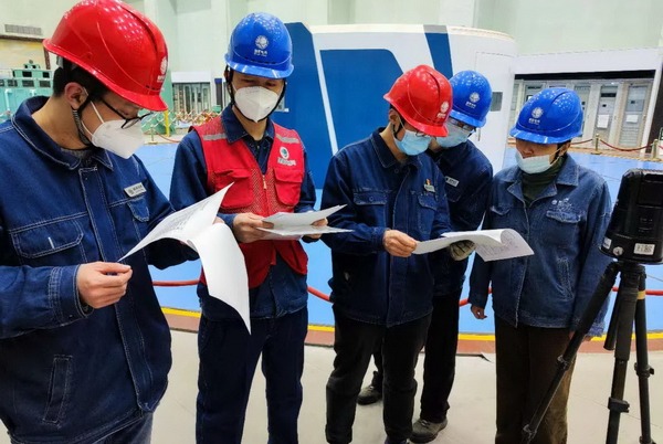 劉家峽水電廠機組檢修現場的安全管控措施核對 600.jpg